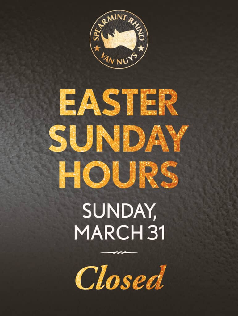 SR Van Nuys Easter Hours